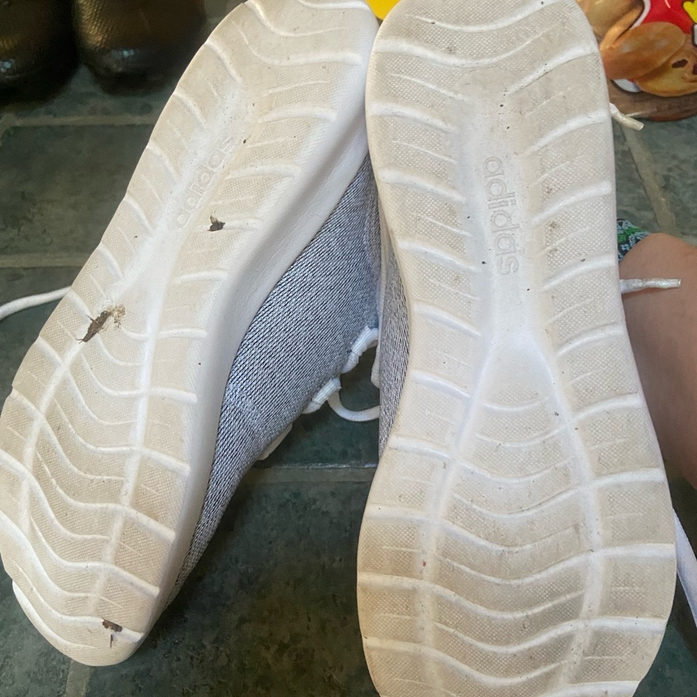 Adidas Black and White Athletic Shoes - Picture 2 of 4